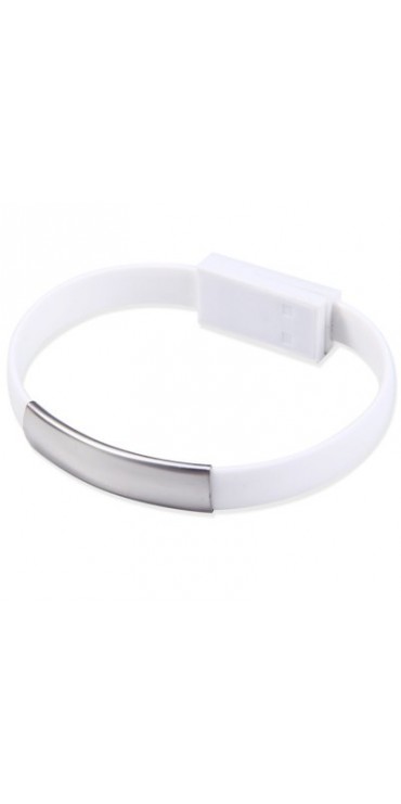 Bracelet Flat Micro USB to USB Data Charging Cable