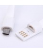 Bracelet Flat Micro USB to USB Data Charging Cable
