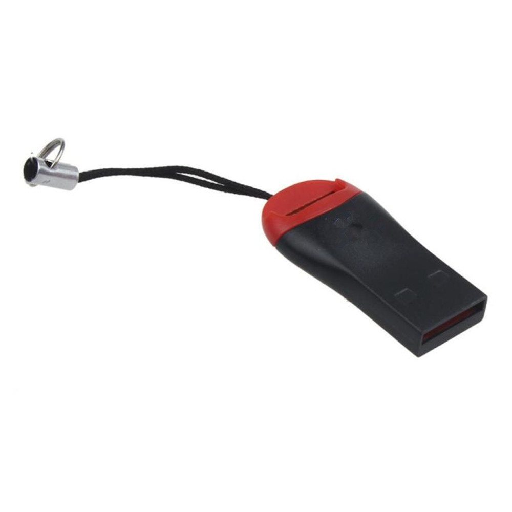 2PCS USB 2.0 Micro SD SDHC TF Flash Memory Card Reader Mini Adapter For Laptop 0