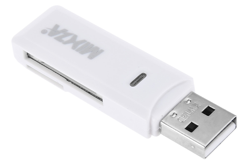 MIXZA USB 2.0 480Mbps Multi-format SD / Micro SD Card Reader