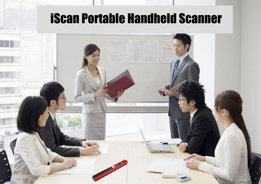 Portable Document Image Handhold Scanner Support 900DPI