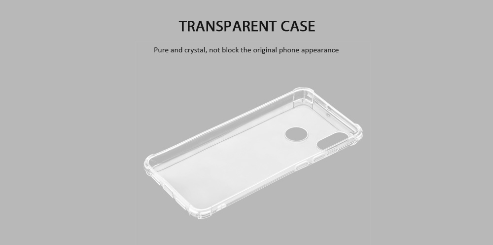 LeeHUR TPU Anti-shock Airbag Protective Cover Phone Case for Xiaomi Mi 8